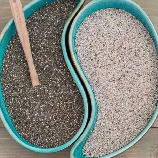 

Menarik Organic Chia Seed Meksiko @100gram 1pcs Black & 1pcs White 07Q