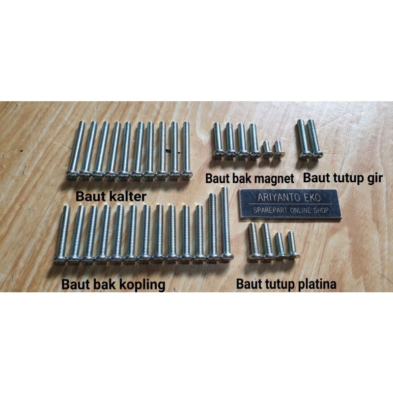 Baut Mesin Honda CB100 CB125 GL125 GL100 XL100