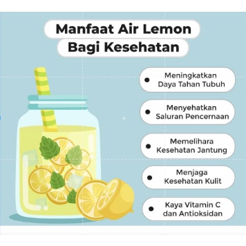 Sari Lemon Murni / Air lemon / minuman diet lemon murni