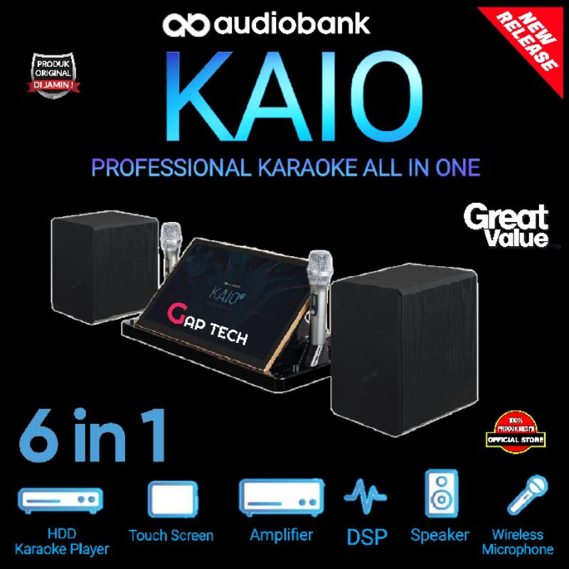 Audiobank KAIO Professional All In One Karaoke System Original