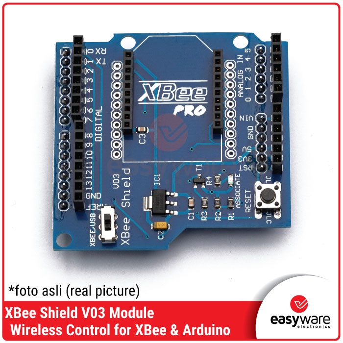 XBee Shield V03 Module Wireless Control for Arduino XBee