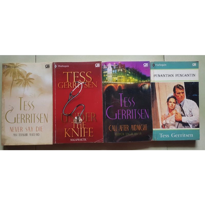 Jual Novel Bekas Harlequin Tess Gerritsen Shopee Indonesia