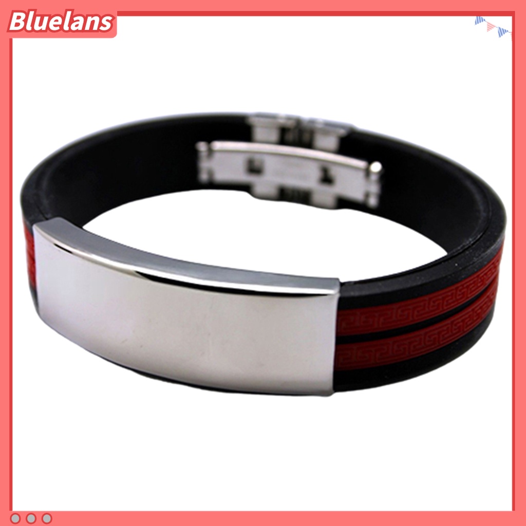 Gelang Bahan Stainless Steel Flexible Untuk Pria