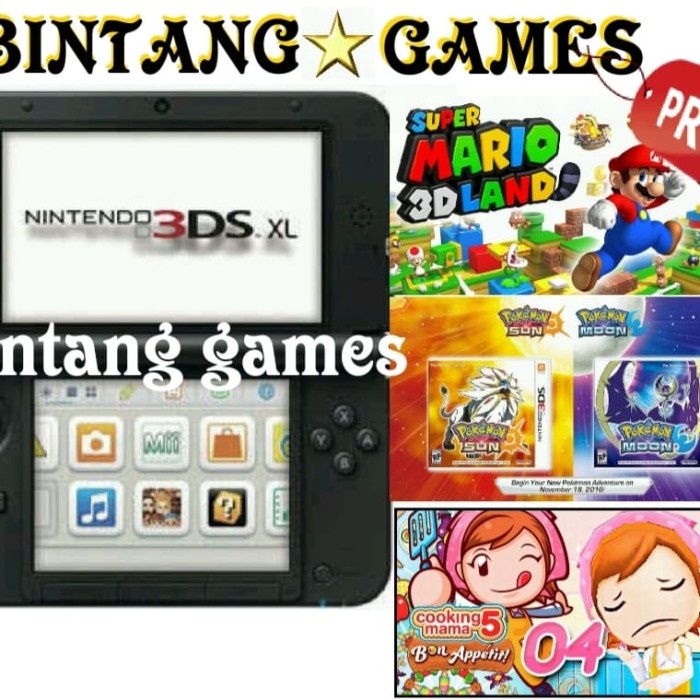 [Game/Console] Nintendo 3Ds Xl + R4 + Mc 32Gb + Full Games