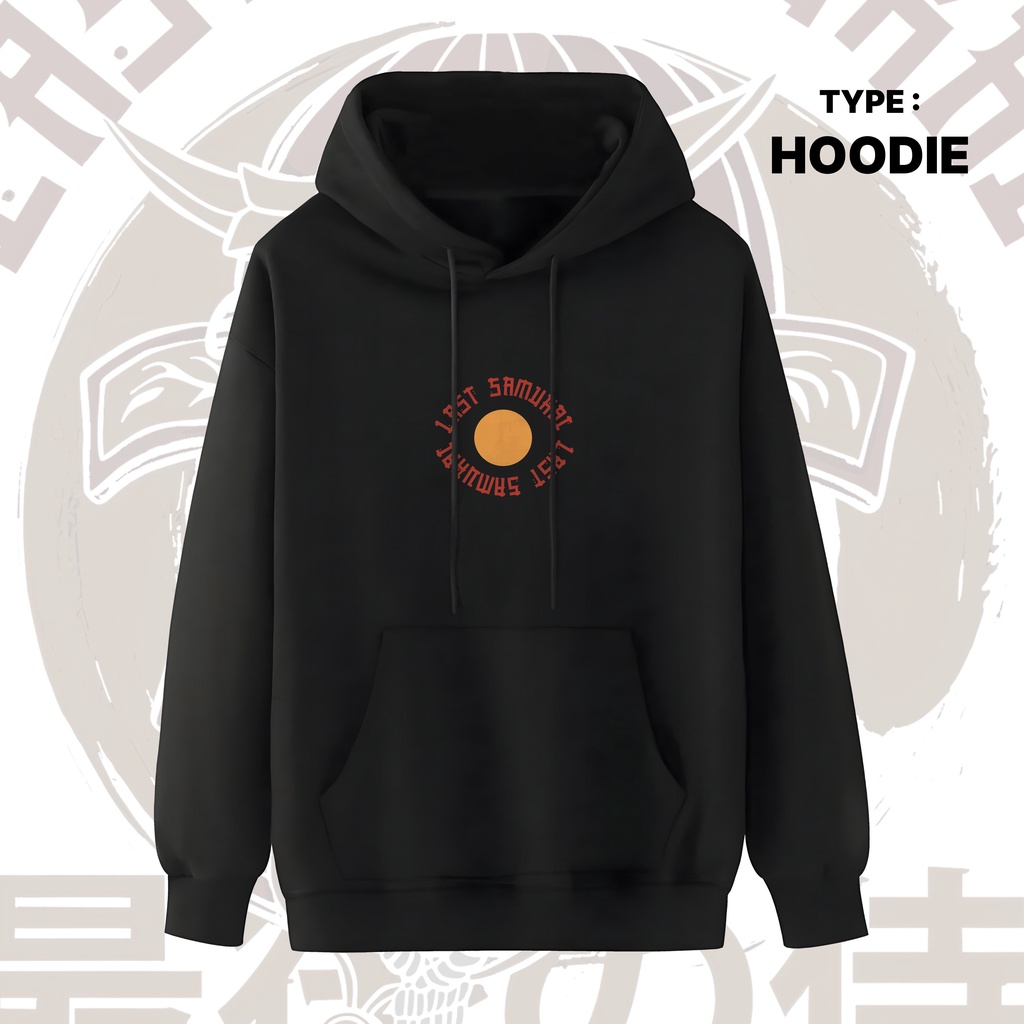 Crewneck Hoodie Streetwear Last Samurai Cotton Fleece Unisex