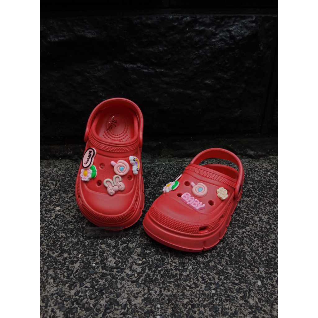 sandal baim anak kecil perempuan size 24-29