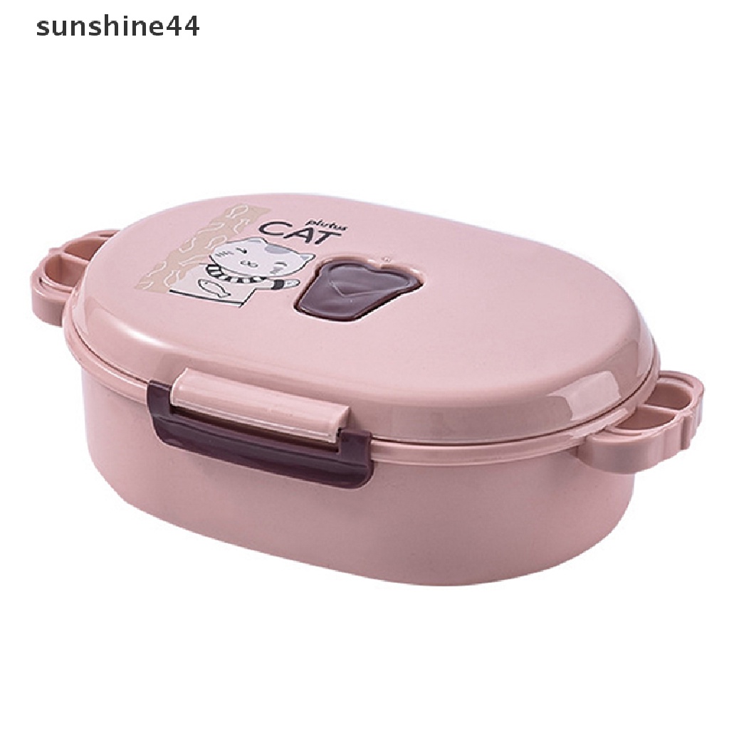 Sunshine Kotak Bekal Dua Lapis Portable Microwave Untuk Anak