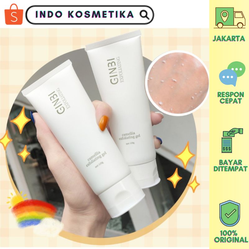 GEL PERONTOK DAKI LEHER SIKU LUTUT (120 Gram) Camellia Extract Peeling Gel Blackhead Exfoliating Gel