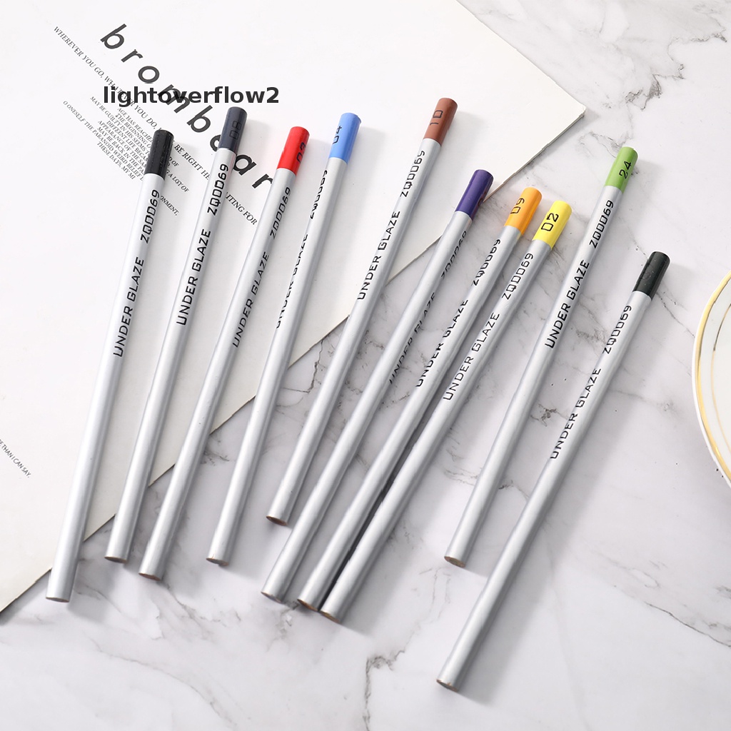 (lightoverflow2) Pensil Warna Keramik DIY Untuk Melukis