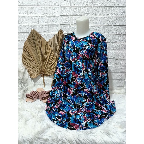 Ailee-baju tunik jumbo atasan murah terbaru import