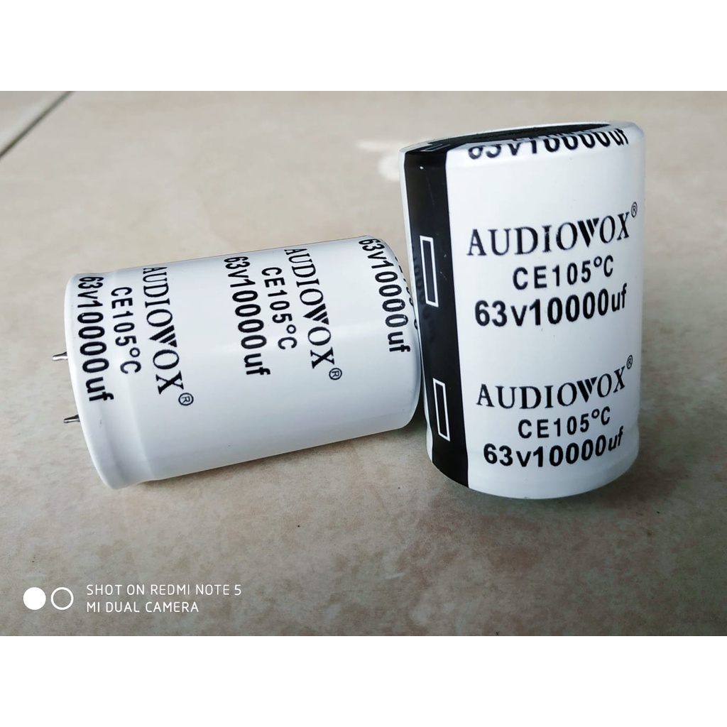 Elco Audiovox Putih 10.000 / 63v 10000uf 63v