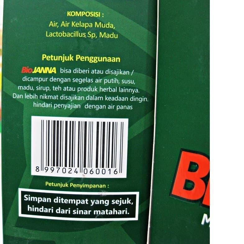 

10.10 FLASH SALE BIO JANNA | BIOJANNA Minuman Probiotik Fermentasi Air Kelapa | BIOJANNA(BPOM) 