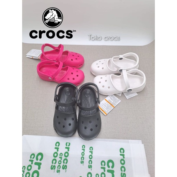 Sandal Seepatu anak Crocs karin / Crocs karin anak kid's junior