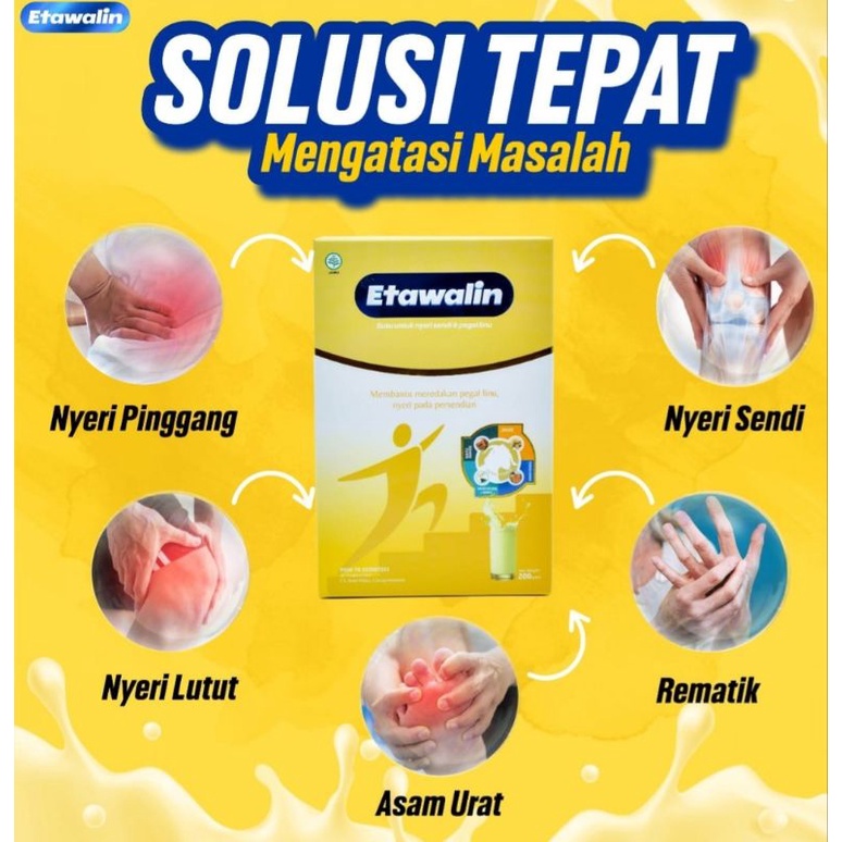 

Etawalin, Susu Bubuk Kambing Etawa 200 gram, Original, Atasi Nyeri Sendi, Tanjung Selamat, Medan