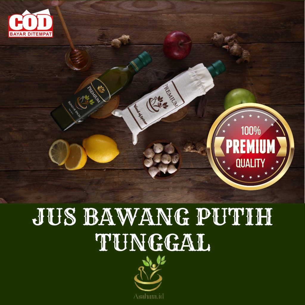 

Mengencerkan Darah Beku Pelangsing Alami Jus Bawang Putih Tunggal Berkhasiat Mengandung Madu Herbal - Asahata Original 500 ML