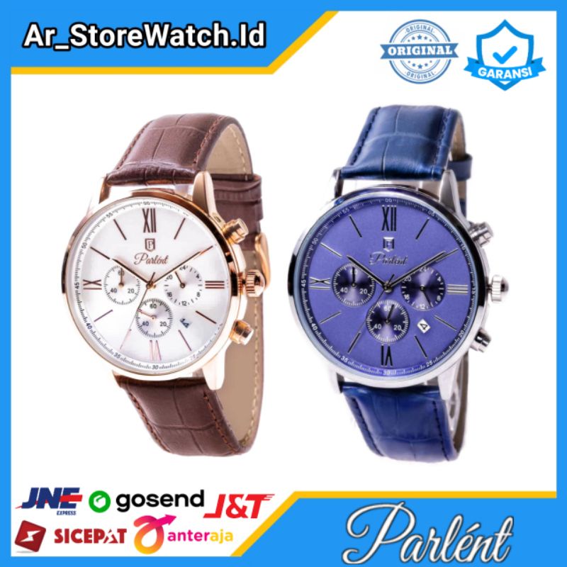 Jam Tangan Pria Parlent Artemis Quartz Original Parlent & Garansi Resmi Parlent