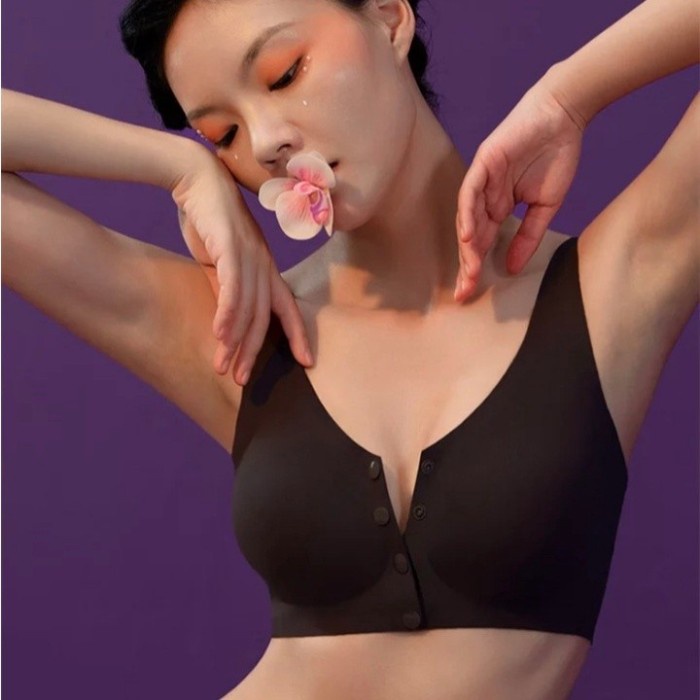 TALLY BRA BH KANCING DEPAN 2118 MENYUSUI CUP C SEAMLESS BIG SIZE KUALITAS BERKELAS 