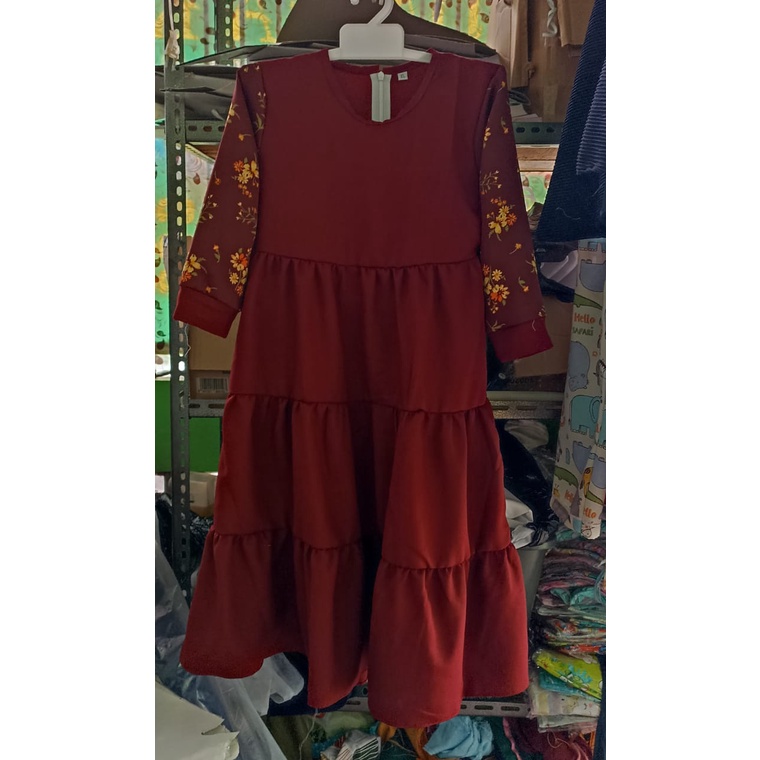 [MOMMY AL]GAMIS ANAK USIA TANGGUNG 2-15 TAHUN/GAMIS ANAK/GAMIS UKURAN TANGGUNG/GAMIS