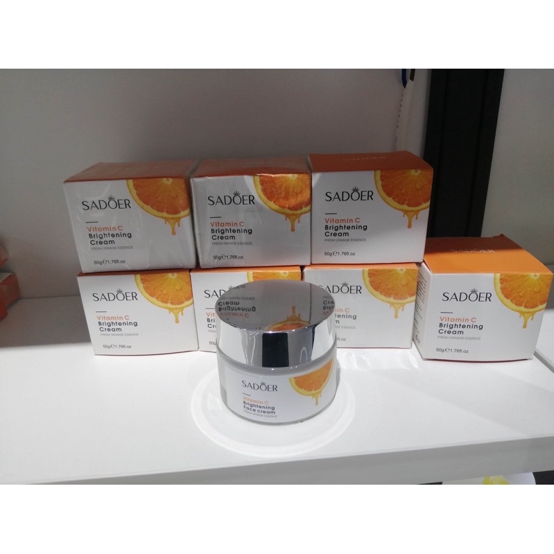 Cream Vitamin C Brightening Pencerah kulit wajah 50g / Day Face Cream