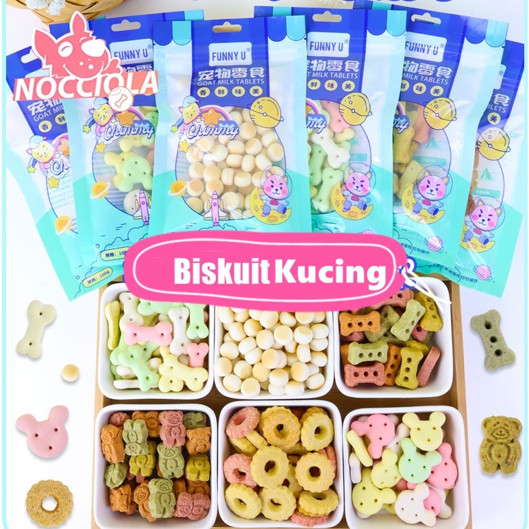 Snack Kucing Snack Anjing Snack Hewan Peliharaan Biskuit Anjing Snack Kucing CemilanAnjing 100g