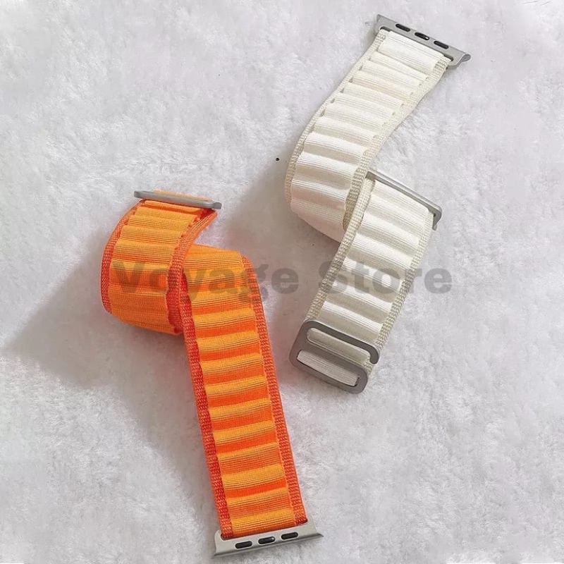 Strap Premium apple watch ULTRA series 8 7 6 5 iwatch 42mm 44mm 45mm 49mm Alpine Loop tali aksesoris Nylon