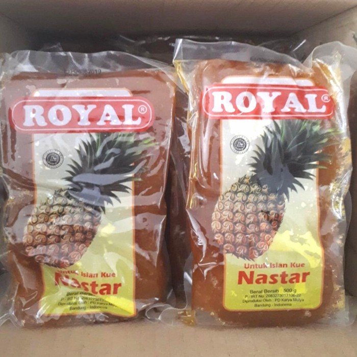 

ROYAL Pineapple Filling Isian Selai Filing Nanas Nastar Cake enak 500g