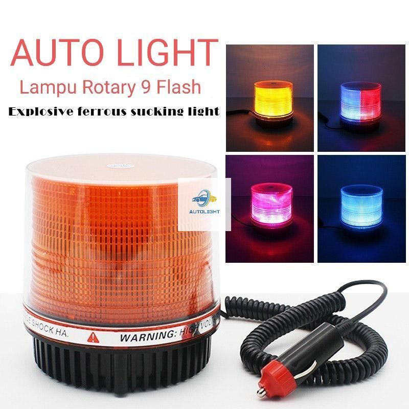 Lampu Led Rotator Rotary Mini 9 Flash Lampu Rotary Running Variasi Mobil Truk truck tronton