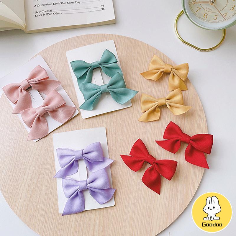 Jepit Rambut Anak Kupu Perempuan Aksesoris Pita Rambut Gadis-gadis  -Doo