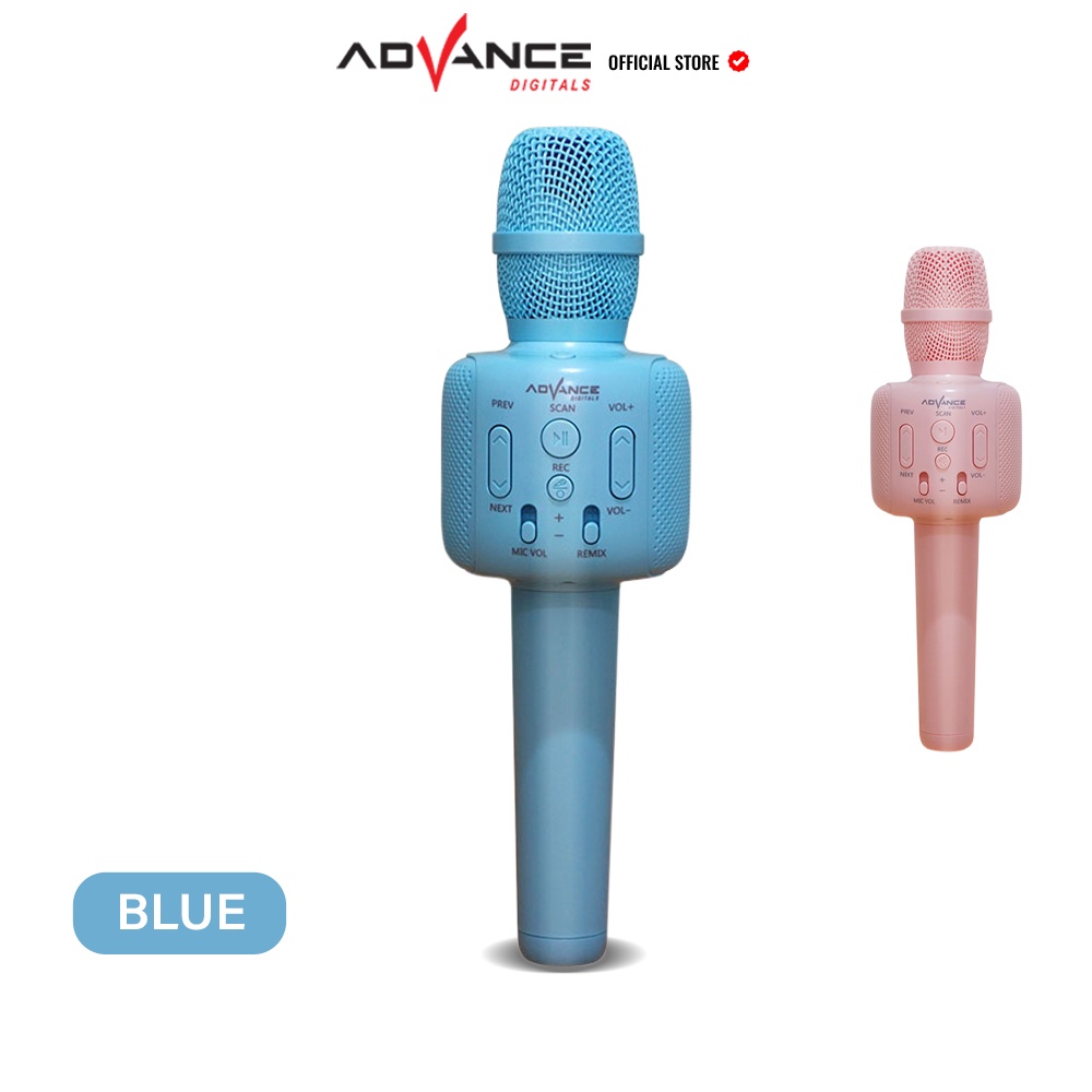 Advance Digitals Microphone Speaker AMS08 Advance / speaker Mic Bluetooth Karaoke AMS08 Portable Original mic karaoke bluetooth