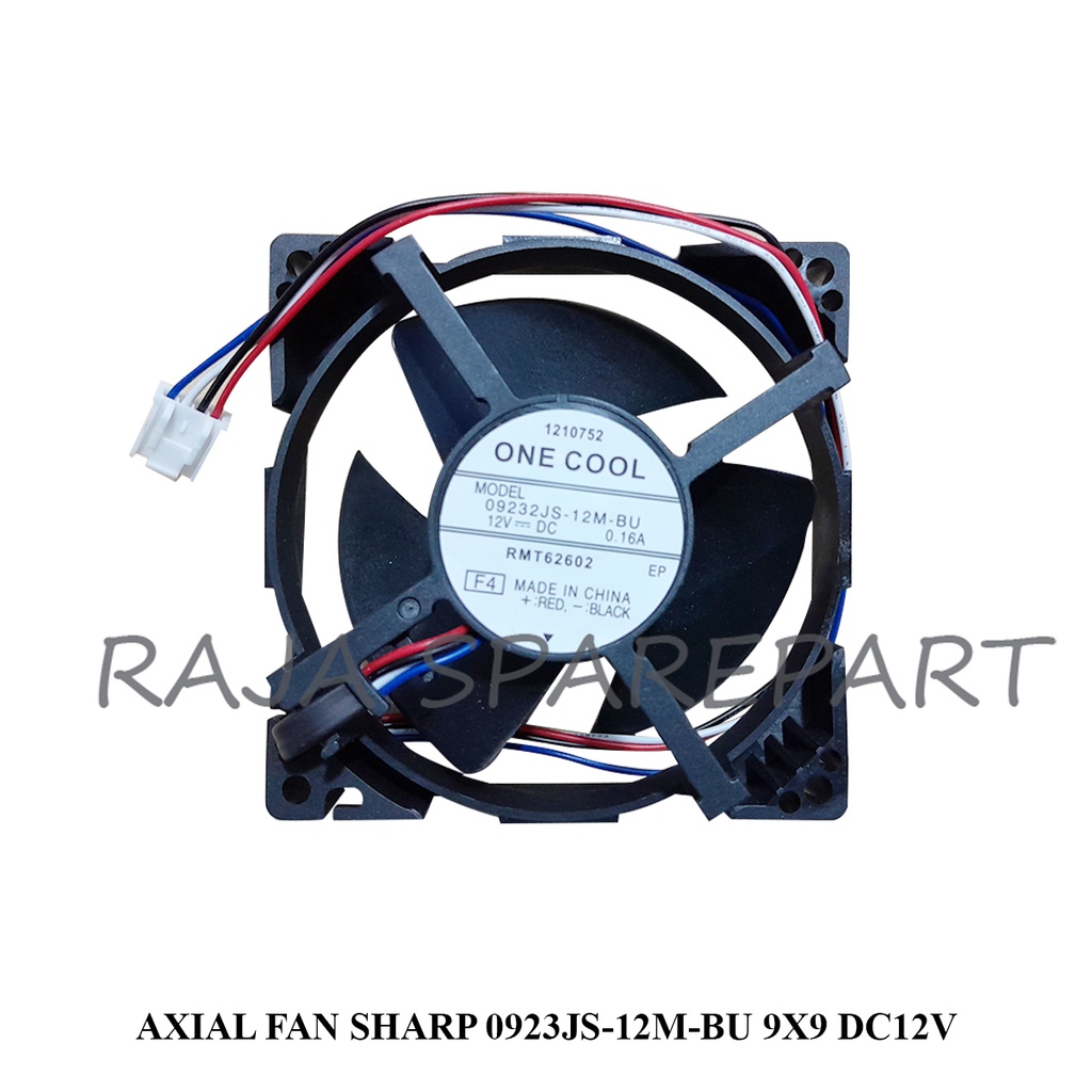 AXIAL FAN SHARP 0923JS-12M-BU 9X9 DC12V