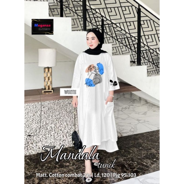 MANDALA MIDI DRES BAJU WANITA TERBARU