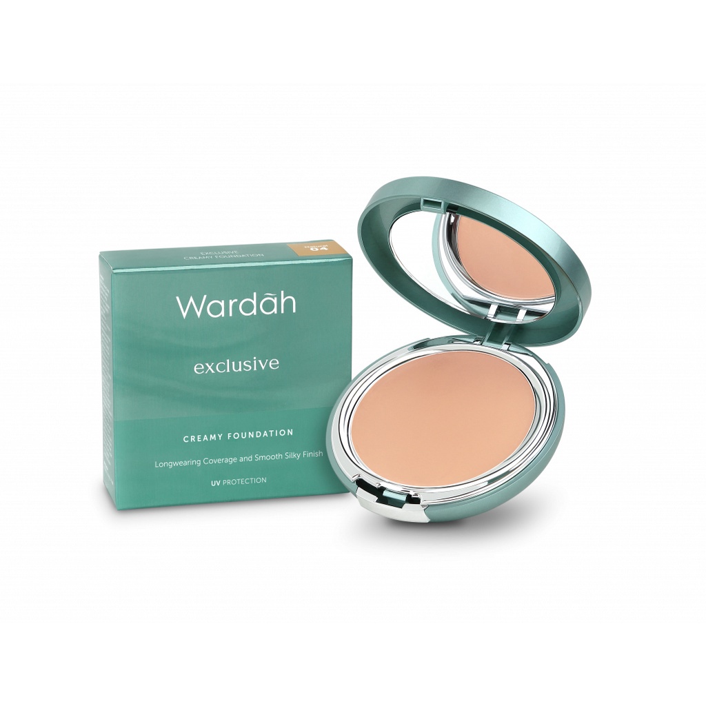 Rumah Cantik Wardah Exclusive Creamy Foundation  - Foundation Cream Dengan Coverage Tinggi dan Tahan Lama - Bisa COD RumahCantik354 Beauty Skincare Kosmetik Medan Cosmetics