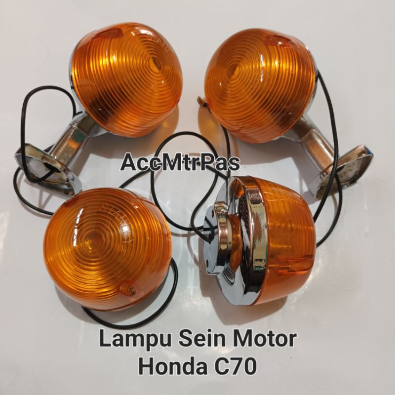 Lampu Sein Motor Honda C70 Ukuran Standar