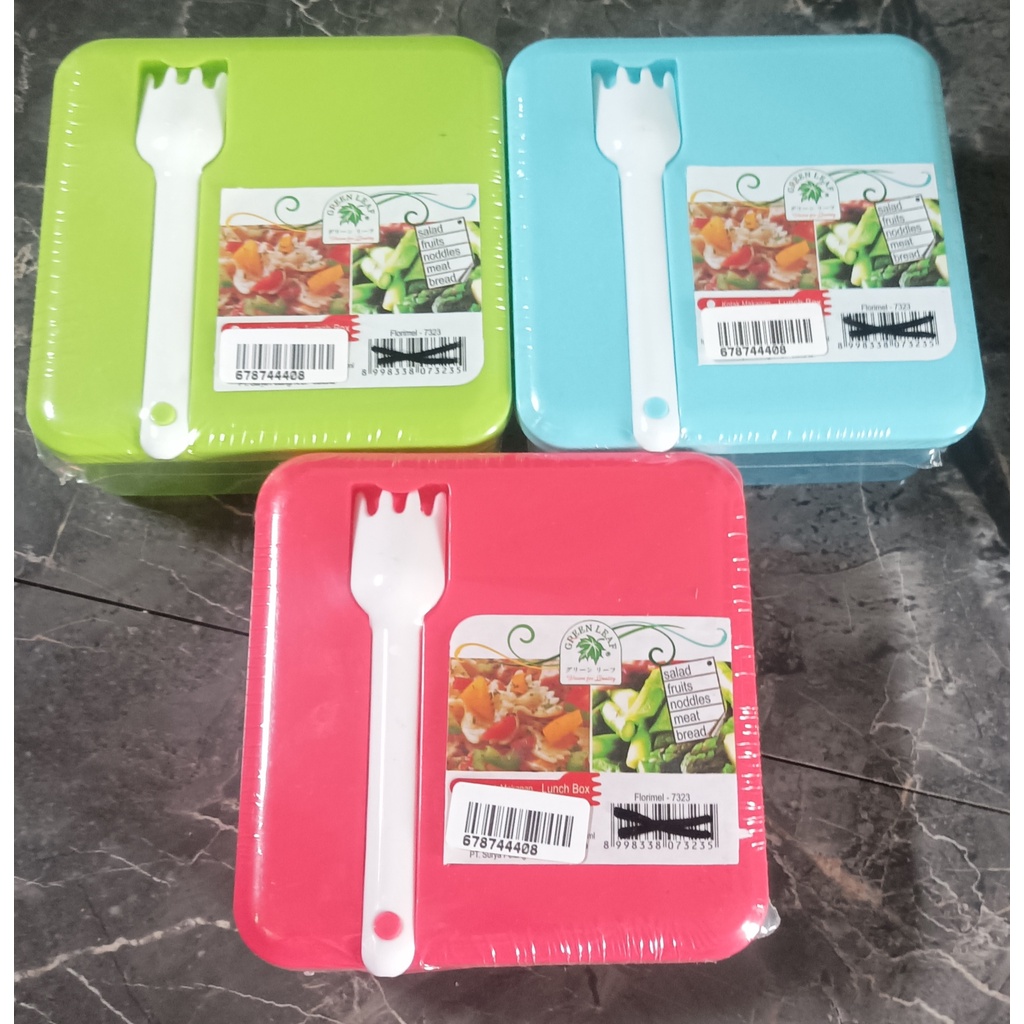 Lunch Box / Box Bekal / Tempat Kotak Makan Anak (Random)