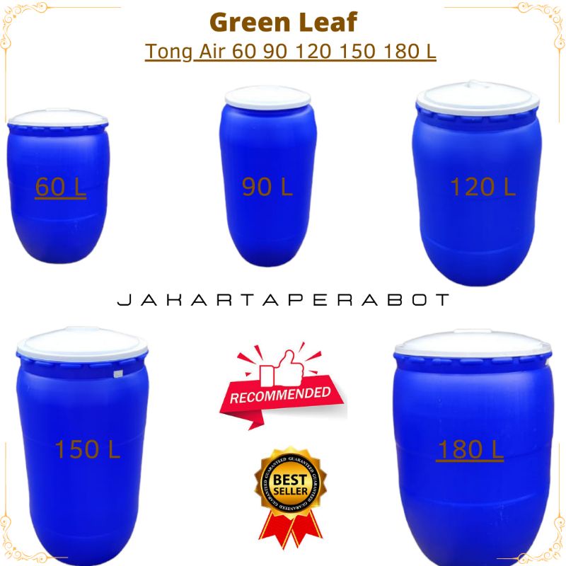 GREEN LEAF - Tong / Gentong Air 60 90 120 150 180 Liter