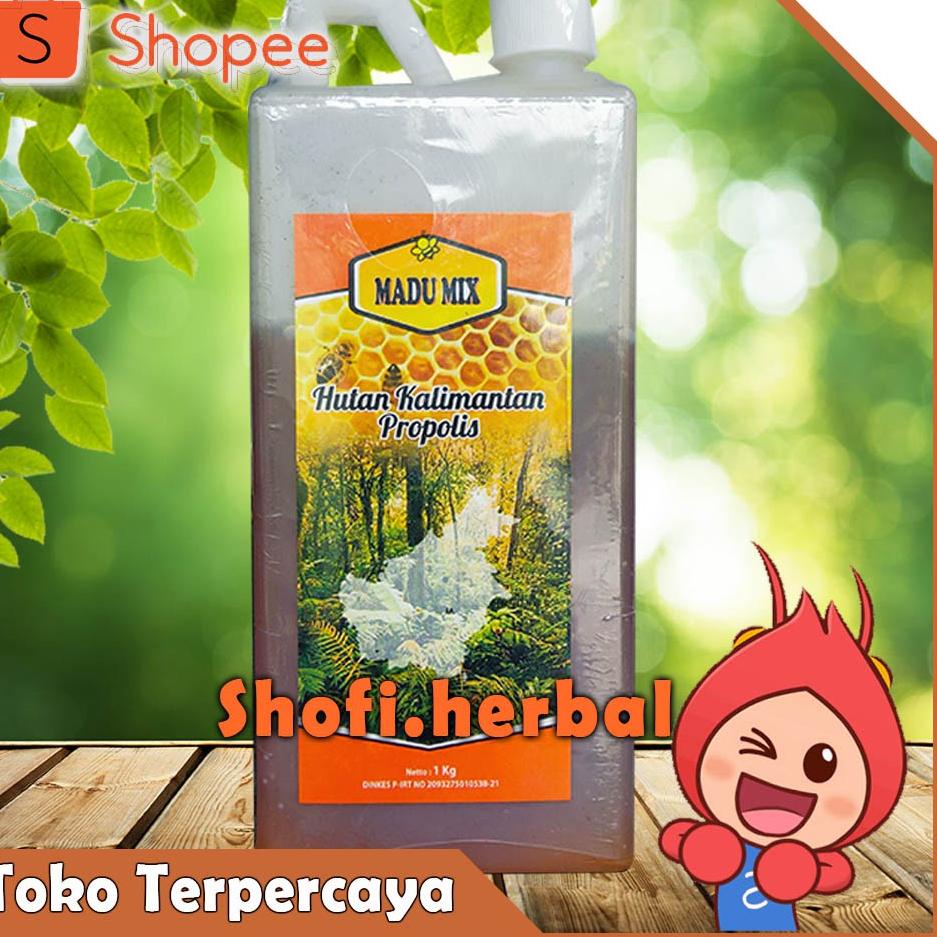 

TERLARIS MADU MIX Hutan Kalimantan Propolis 1kg buruan