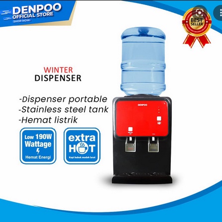 PROMO WATER DISPENSER DENPOO WINTER SUPER HOT &amp; COOL