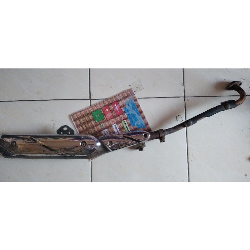 knalpot jupiter z1 robot standar ori Yamaha 31B tahun 2009-2013