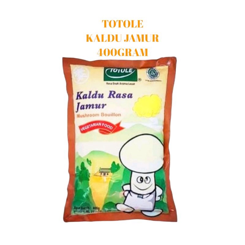 

TOTOLE KALDU JAMUR 400 GRAM HALAL BPOM