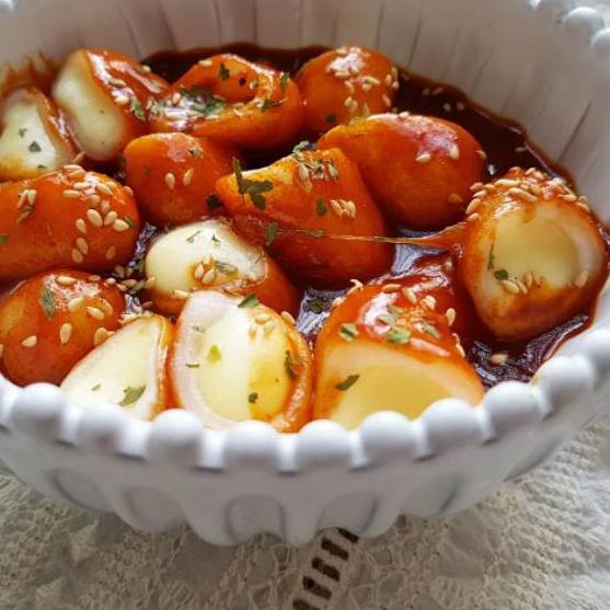 

Quality Control✅Cheese Topokki Tteokbokki Keju Instan Set + Saus Toppoki Korea 300 gram Halal|KD8