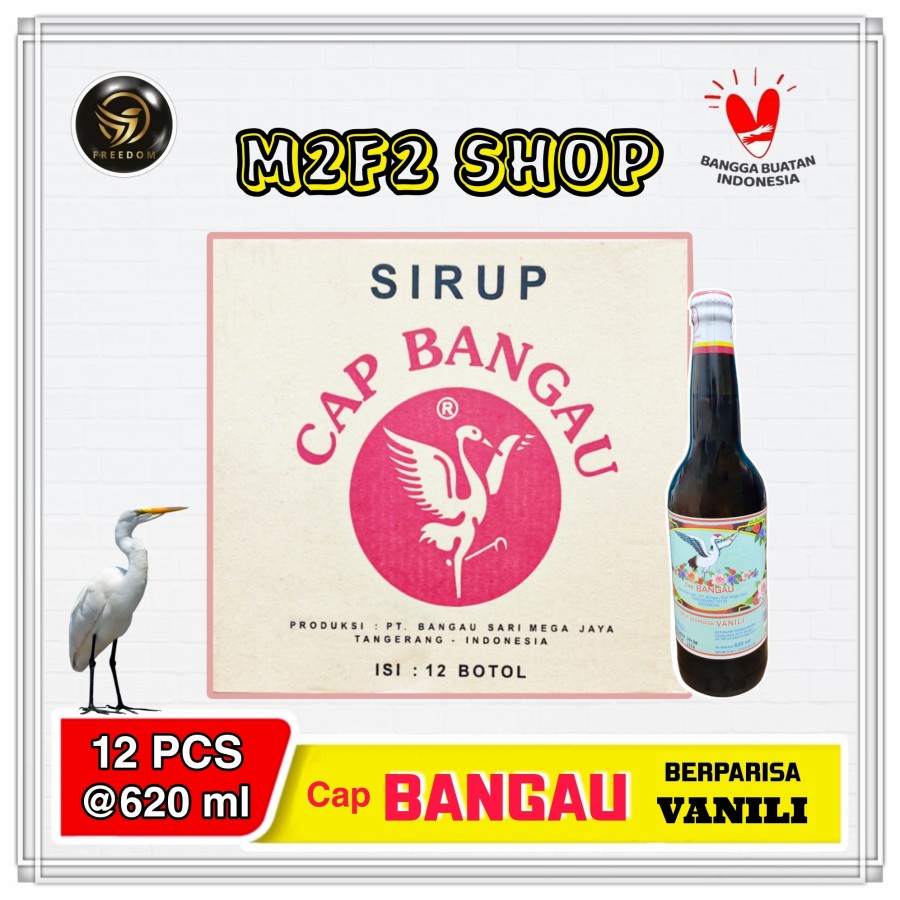 

Sirop | Sirup Manis Cap Bangau | Bango - 620 ml (Kemasan Karton)