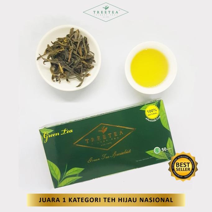 

[COD] Tree Tea Green Tea Loose Leaf Teh Hijau Lokal [COD]