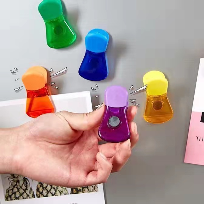 Jepitan Magnet Kulkas / Jepitan Kemasan Makanan Snack / Jepitan Serbaguna