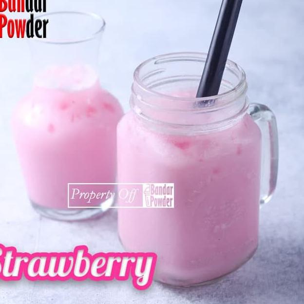 

SALE✅Strawberry Milkshake Powder 500gr - Bubuk Minuman Rasa Strawberi|SQ6
