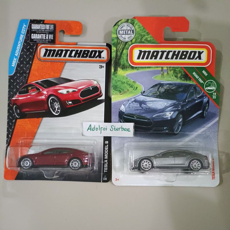 matchbix tesla model s mbx road trip mbx adventure city mbx green speed