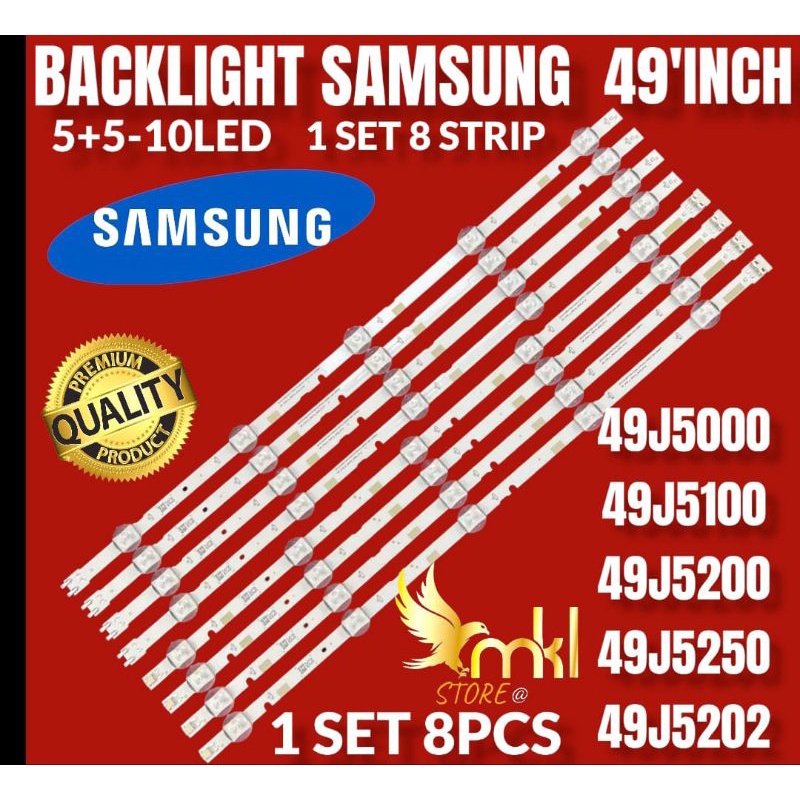 BACKLIGHT TV LED SAMSUNG 49INCH 5250-49J5202