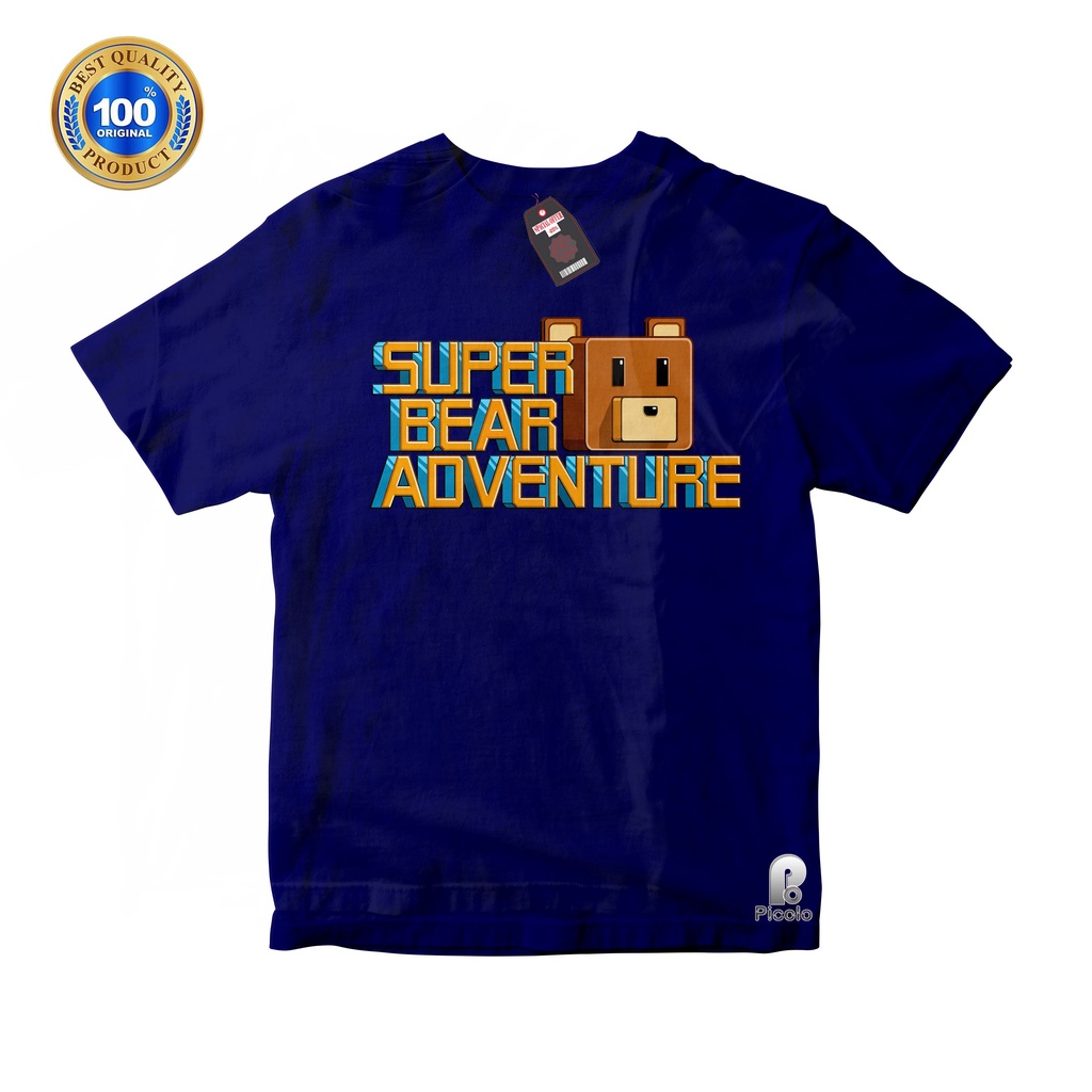 KAOS ATASAN ANAK SUPER BEAR ADVENTURE USIA 2-10thn