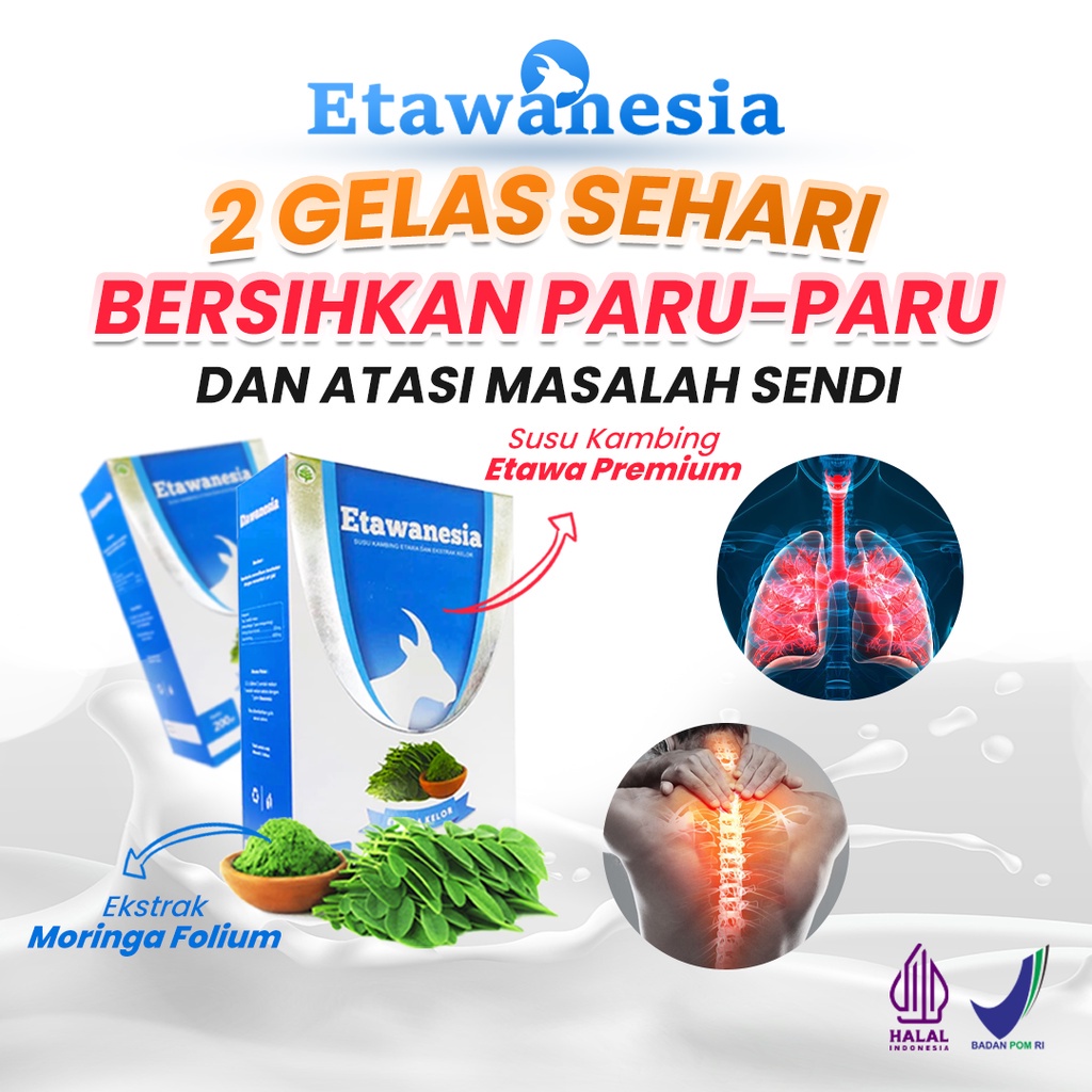 Susu Etawanesia Susu Kambing Etawa Premium Untuk Atasi Pernafasan Persendian Dan Kolesterol Kuatkan Daya Tahan Tubuh