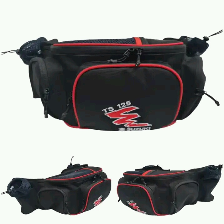 Tas Pinggang Pria Suzuki TS125 Trabas Trail Adventure Motocross