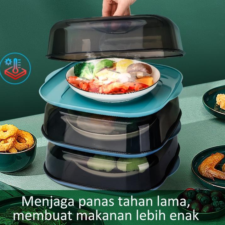 Tren Terbaru freemir Food Cover Tudung Saji 3 / 5 Lapis Susun Tudung Saji Penahan Panas Pelindung De